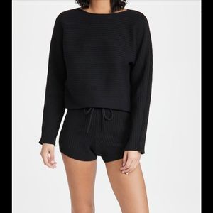 NWT Reformation Cort ribbed sweater Sz L